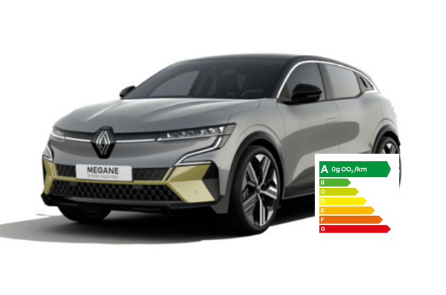 Nouvelle Renault Megane E-Tech 100% électrique